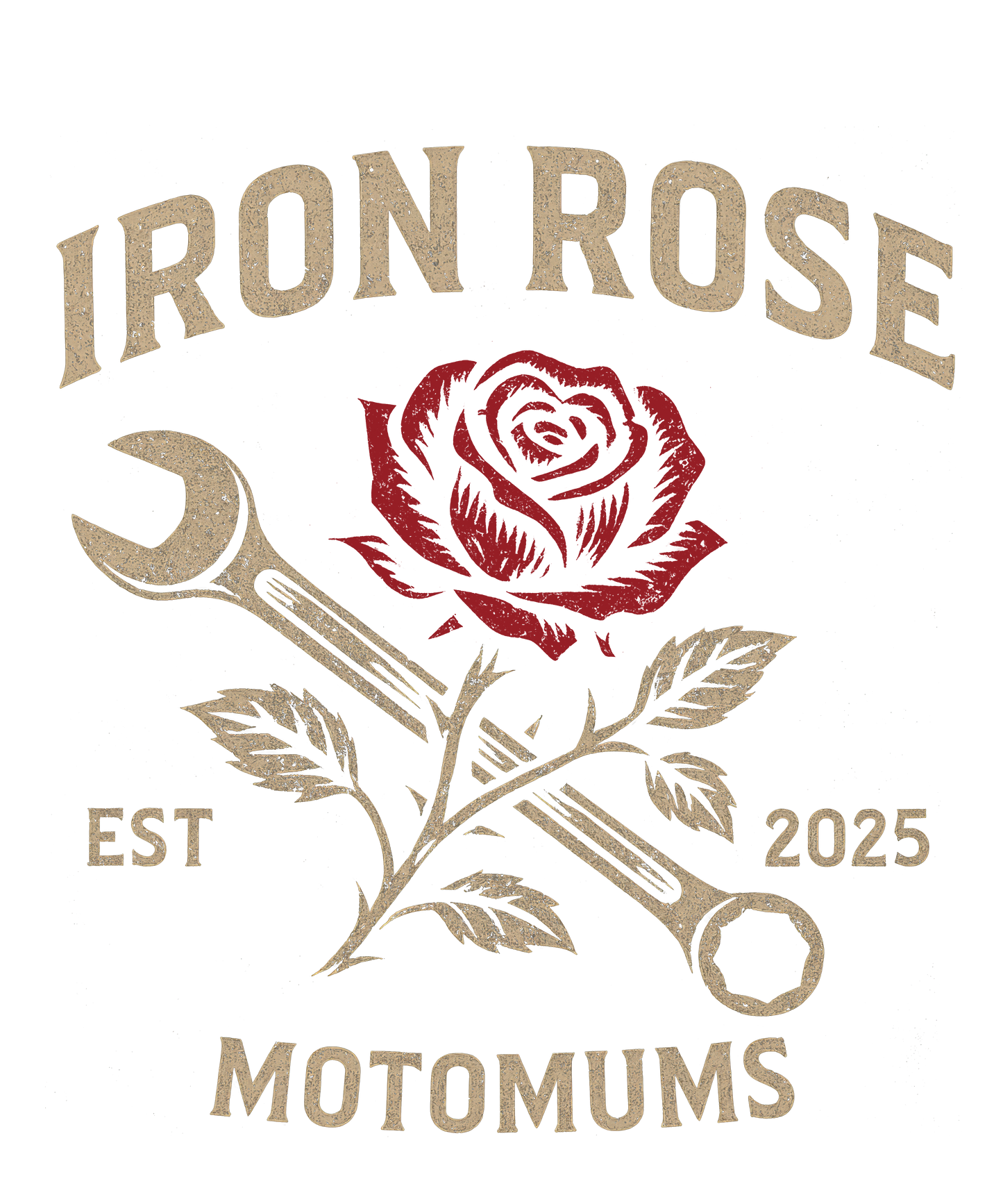 Iron Rose Faded Hoodie