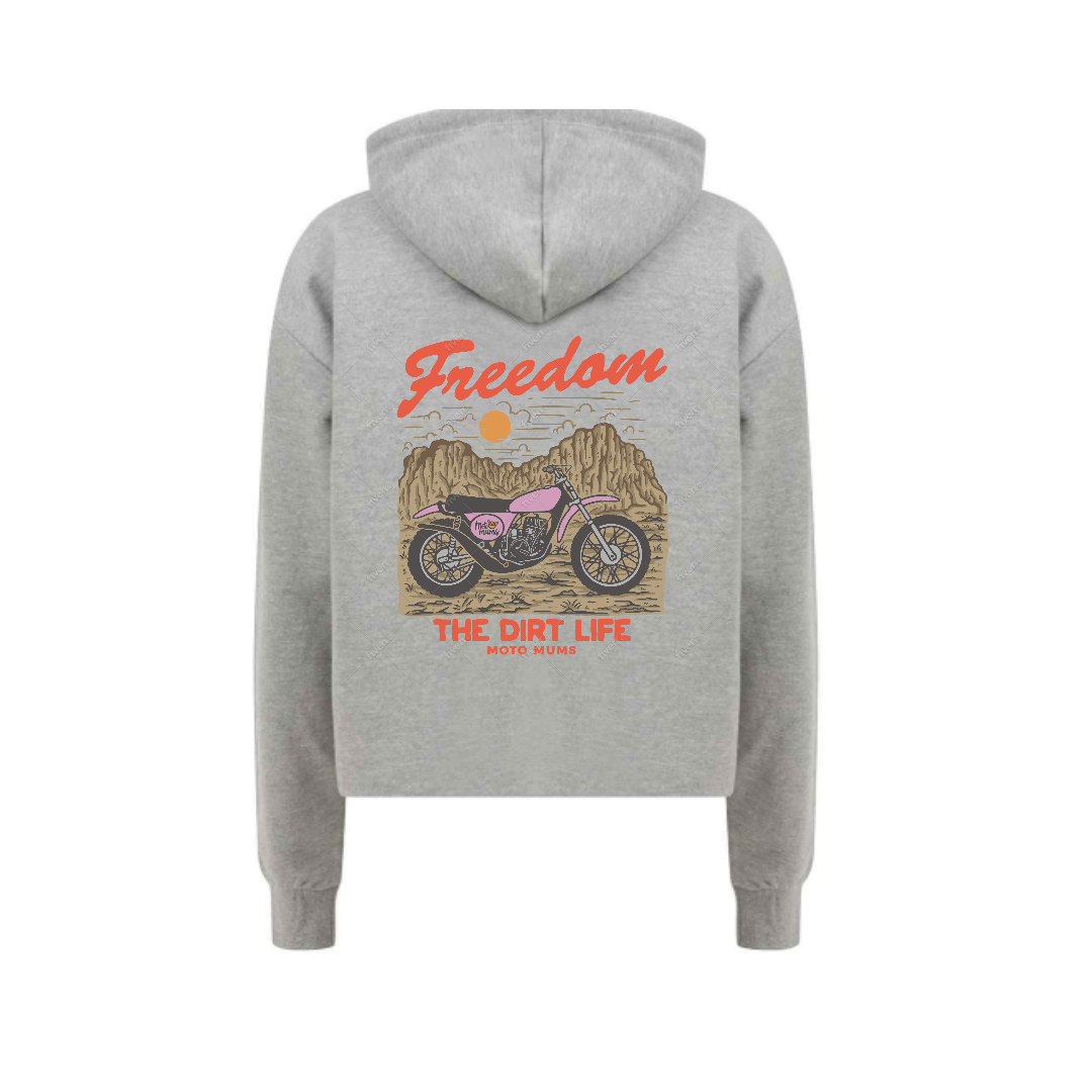 Ladies Cropped Hoodie