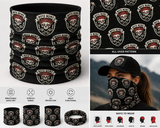 Moto Skull Neck Tube