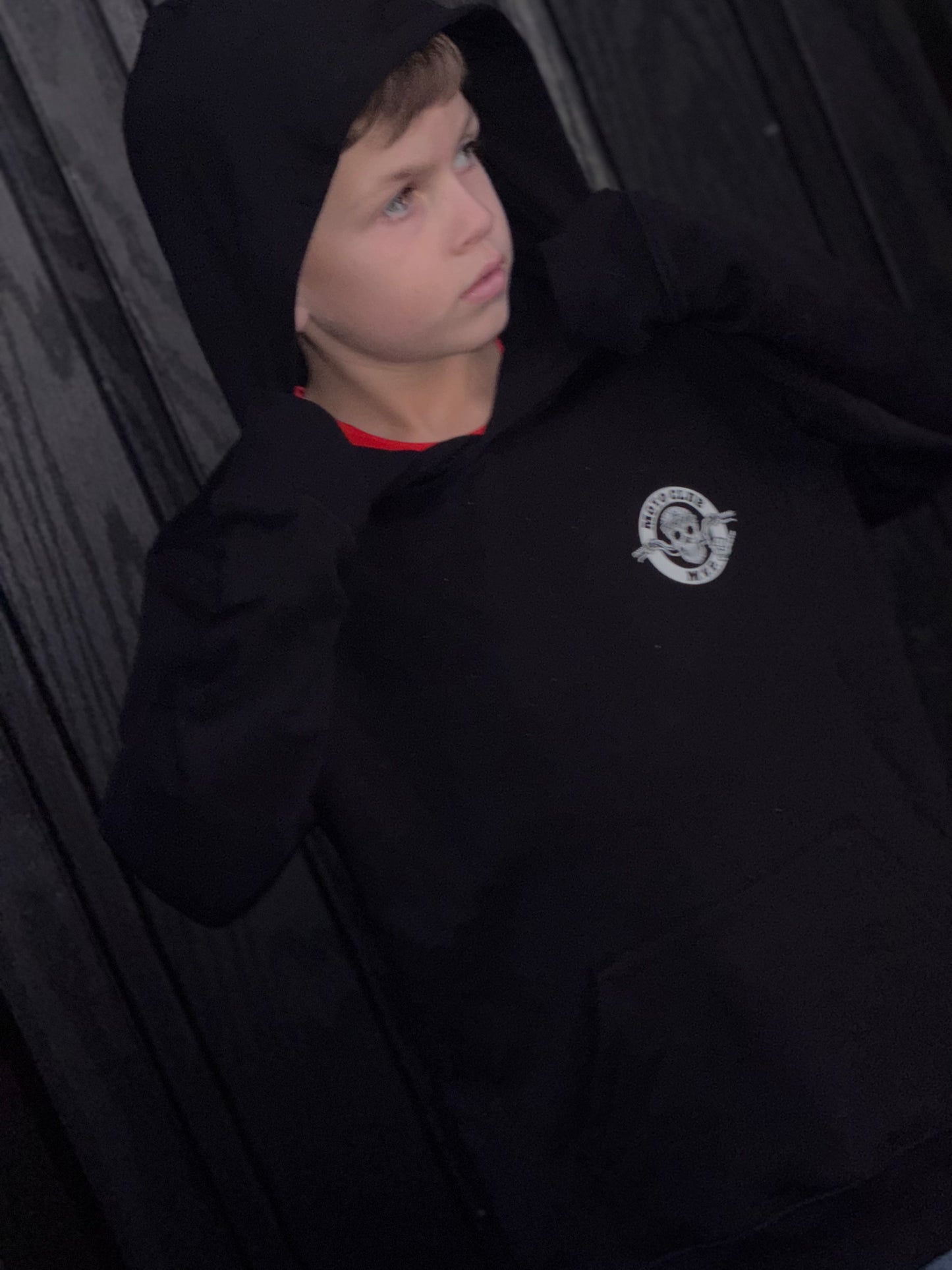 Kids Mini Cruiser MOTOCLUB Hoodie