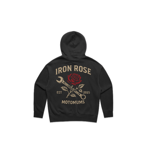 Iron Rose Faded Hoodie