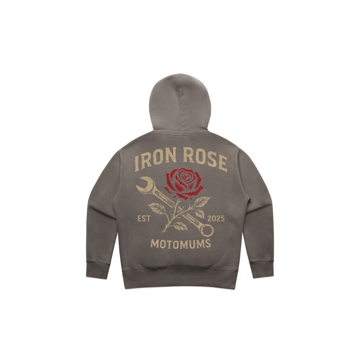 Iron Rose Faded Hoodie