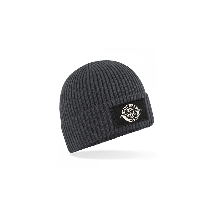 Moto Club Patch Beanie